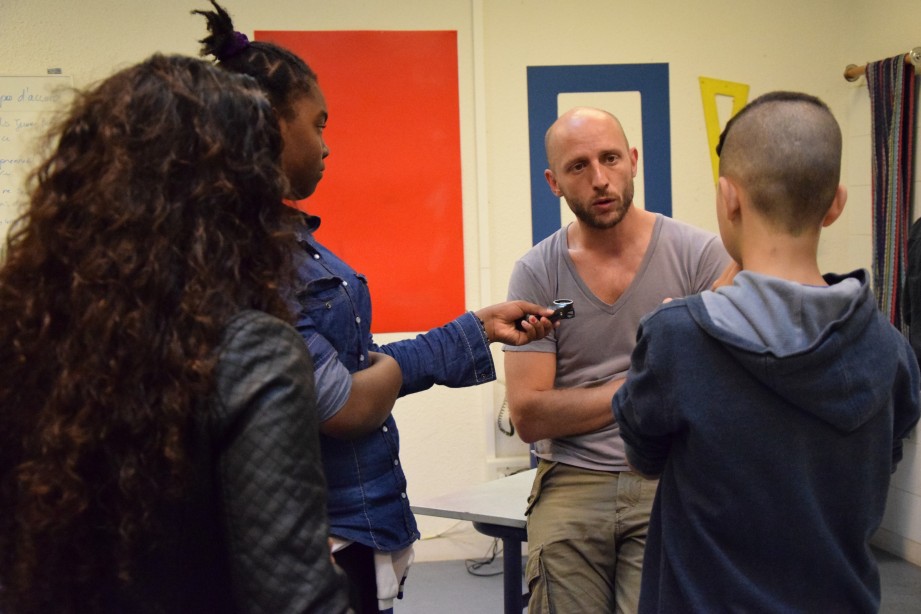 Collégiens, journalistes, inversion des rôles