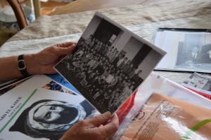 La photo de classe de CP d'Abdelhamid Benhamada, en 1955, à Dellys (à 50 km à l'est d'Alger) (photo : BB)