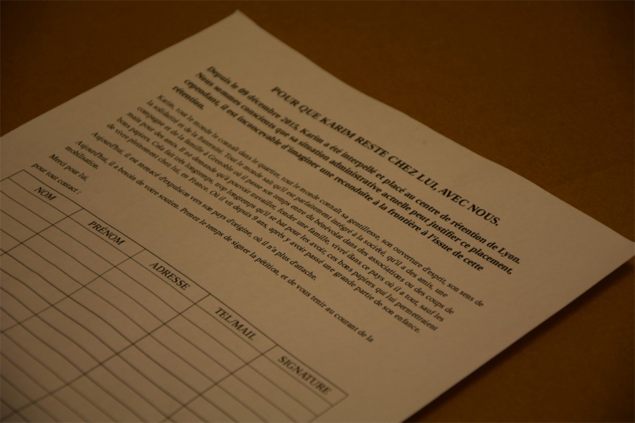 Karim, bénévole au Barathym, menacé d’expulsion vers l’Algérie