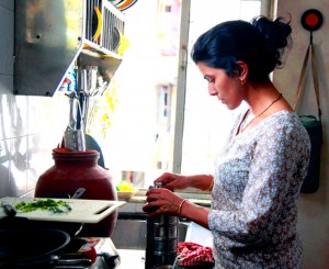 Nimrat Kaur, dans le film The Lunchbox. (photo : image extraite du film)