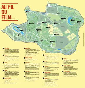 La carte des rencontres du film.