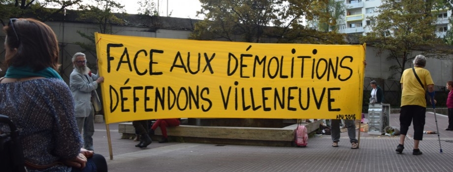 Mobilisation contre les destructions