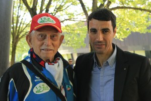 Edmond Guicherd et Mustapha Essaïd. (photo : Clémentine Méténier, Le Crieur de la Villeneuve)