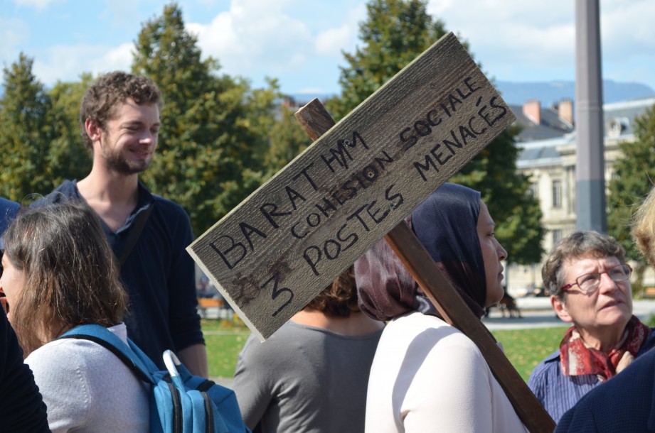Mobilisation contre le gel des emplois aidés