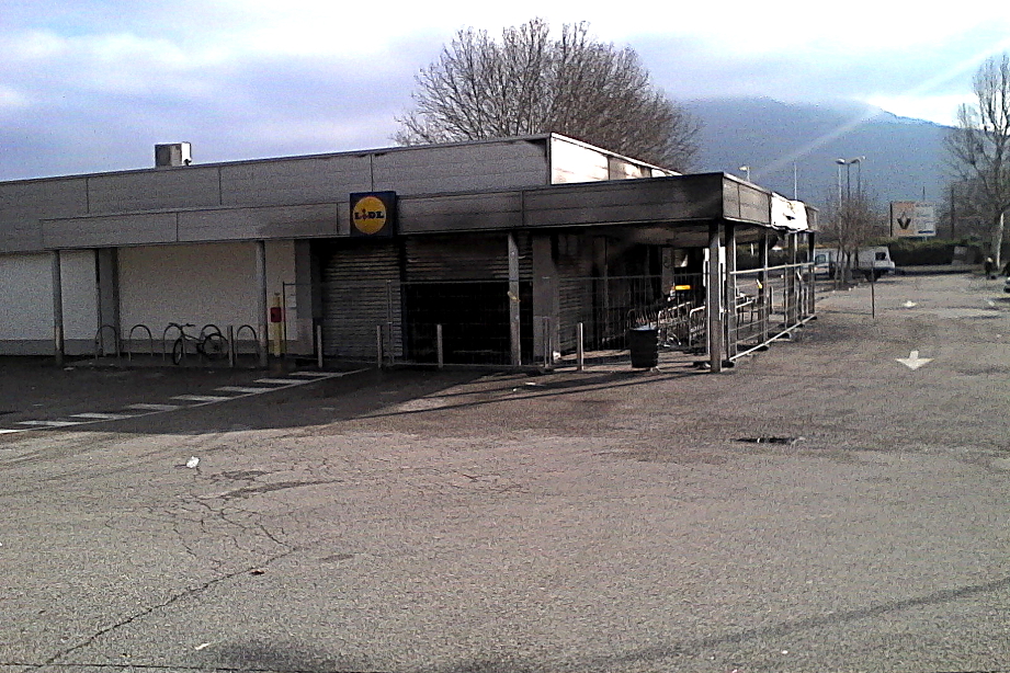 Incendie du magasin Lidl