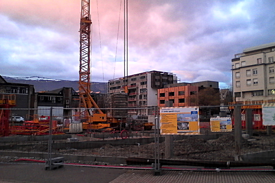Une nouvelle halle sportive à la Villeneuve