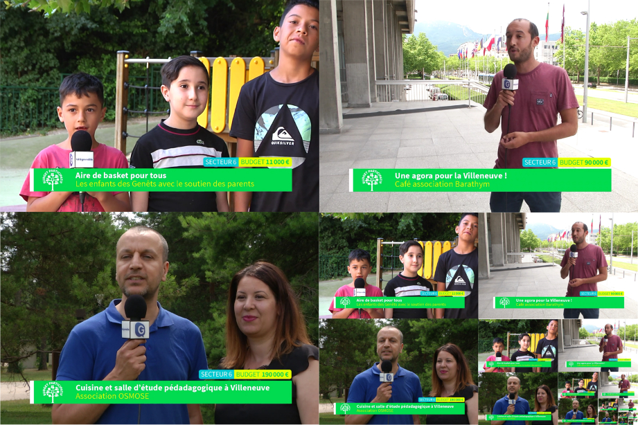 Votez pour les projets du quartier