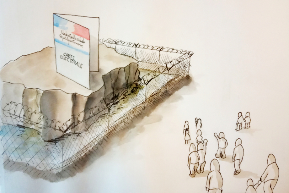 Les étrangers, laissés pour compte du vote