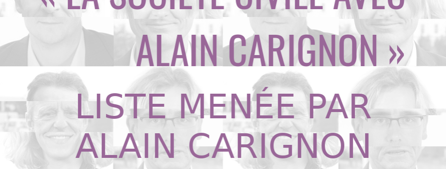 « La société civile avec Alain Carignon » : municipales, paroles au quartier.