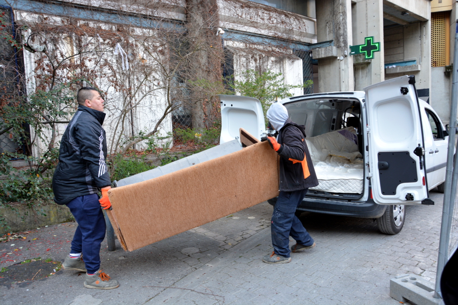 Tournée de ramassage avec la Régie