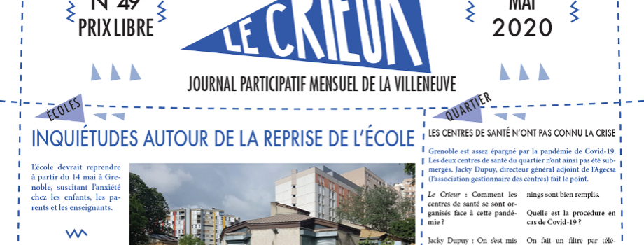 Lisez Le Crieur n° 49, mai 2020