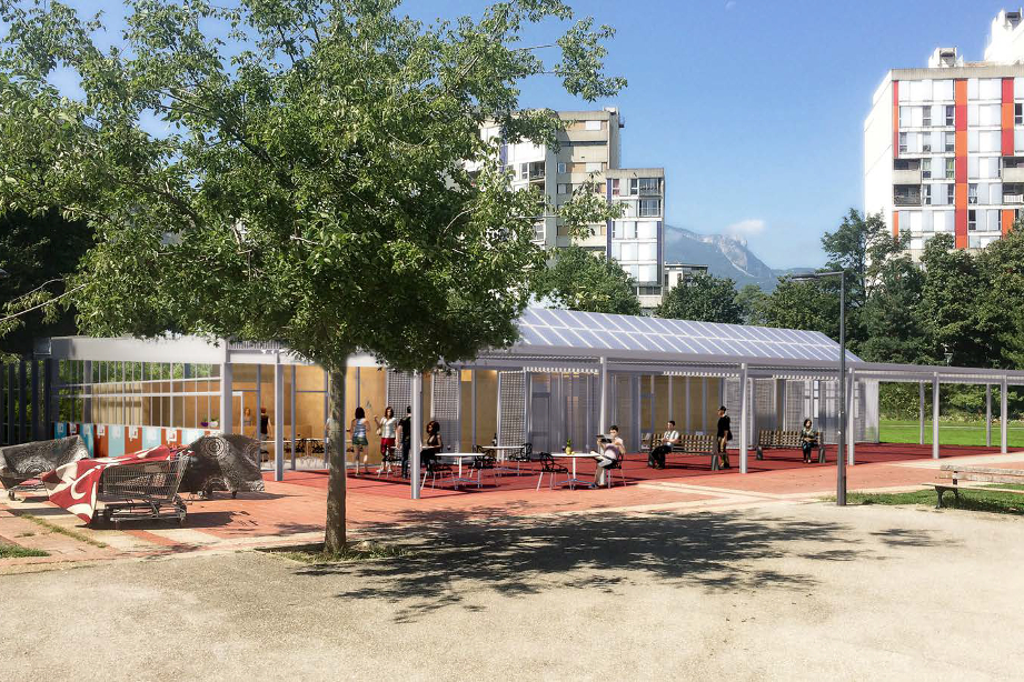 Immersion dans la future piscine Iris