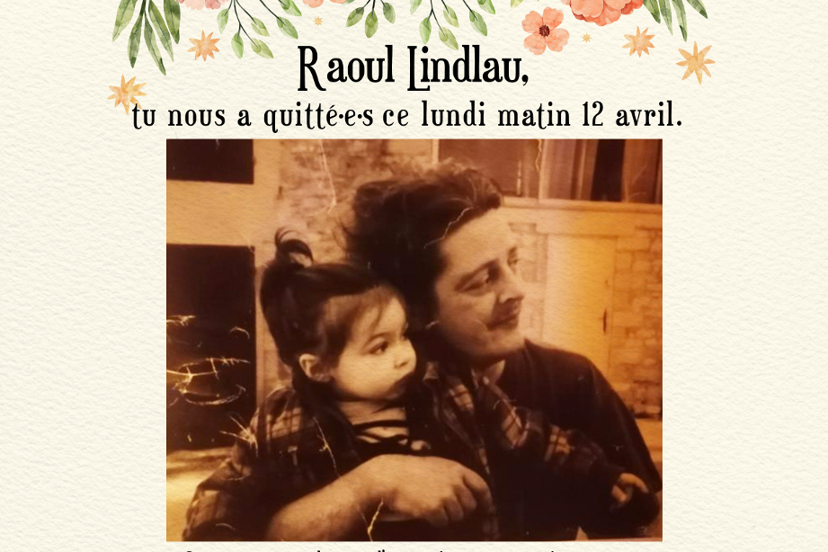 Mort de Raul Lindlau, habitant du quartier