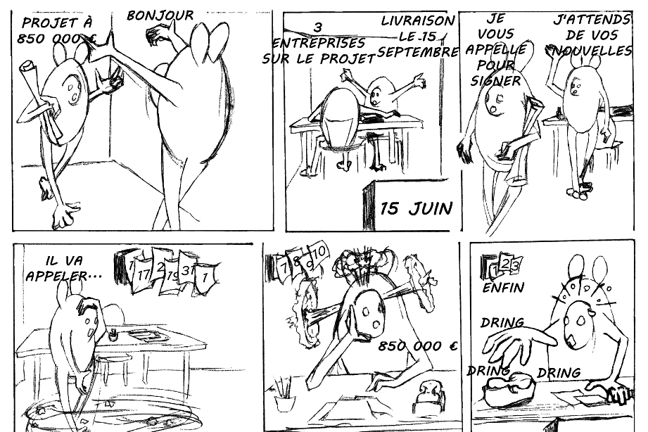 L’œil de Sadette – Les délais