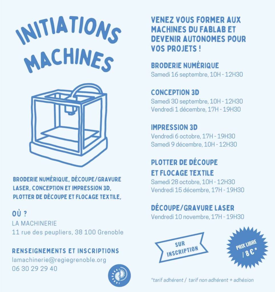 [Machinerie] Atelier conception 3D @ La Machinerie