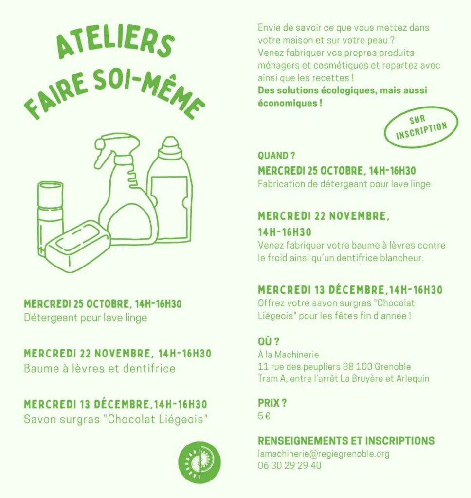 [Machinerie] Atelier faire soi-même son savon @ La Machinerie