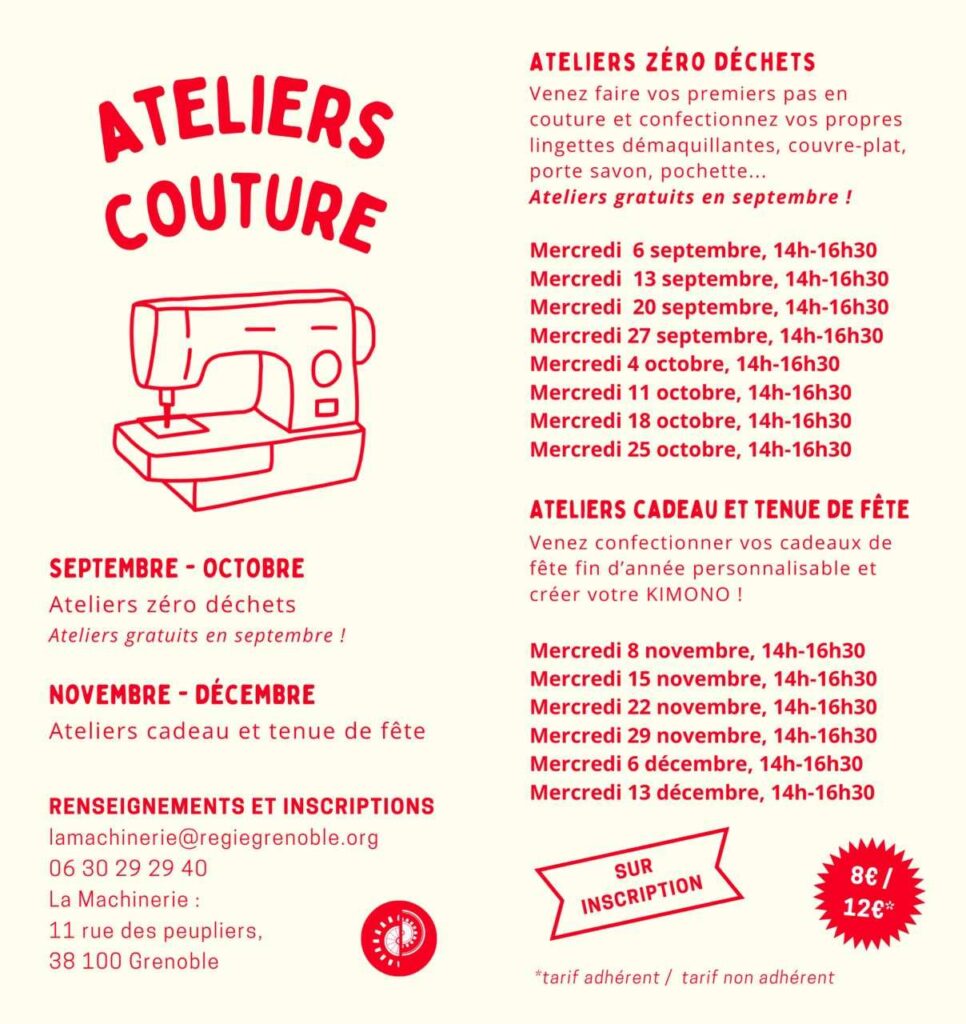 [Machinerie] Atelier couture @ La Machinerie