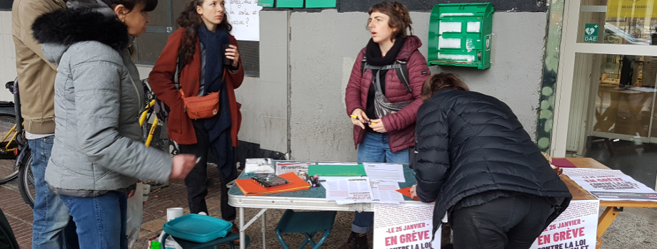 Mobilisation contre la loi « asile et immigration »