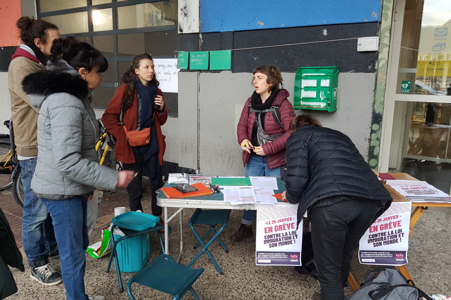Mobilisation contre la loi « asile et immigration »