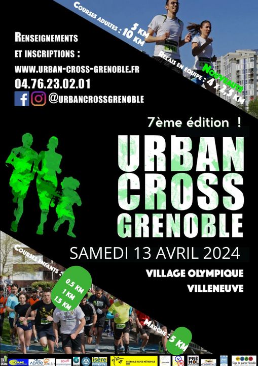 Urban Cross Grenoble, 7e édition @ Villeneuve - Village Olympique