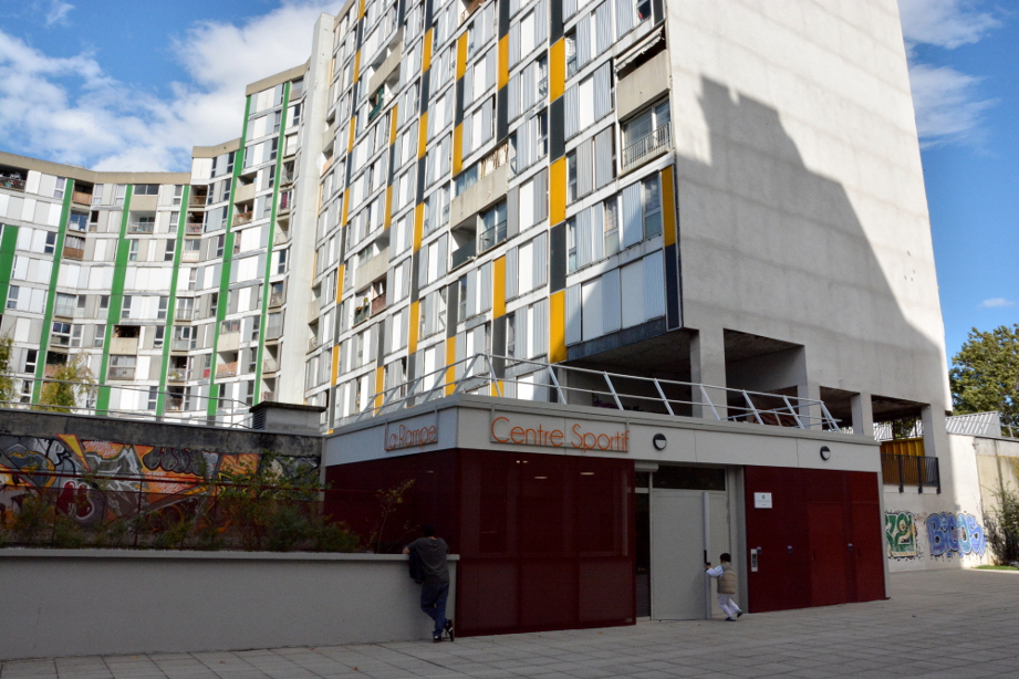 Inauguration des premiers travaux du gymnase de la Rampe